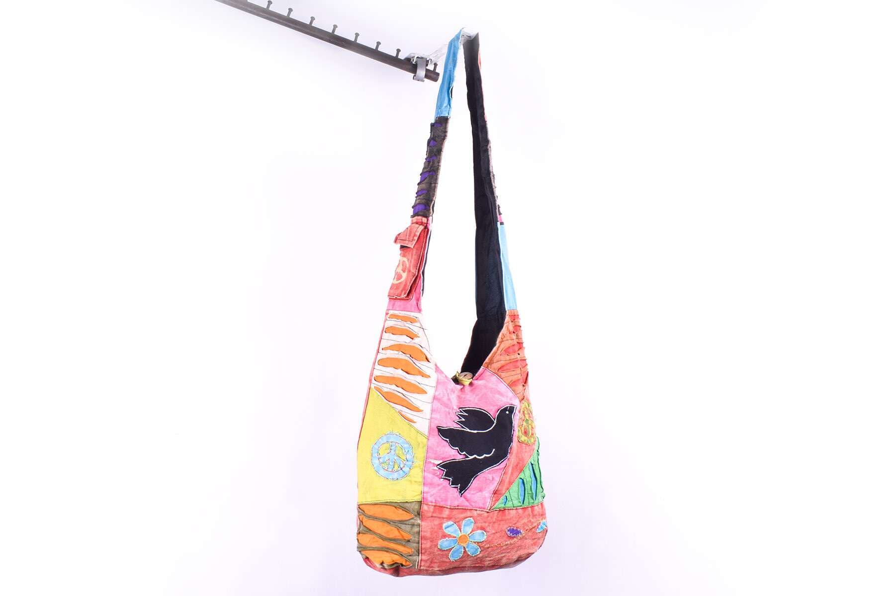 Bird razor cut Shoulder bag