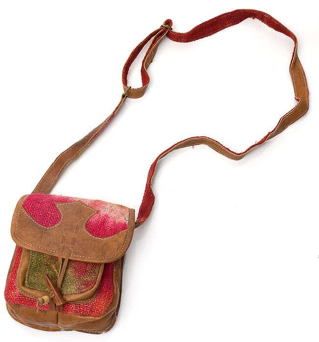 Tie Die Hemp side bag