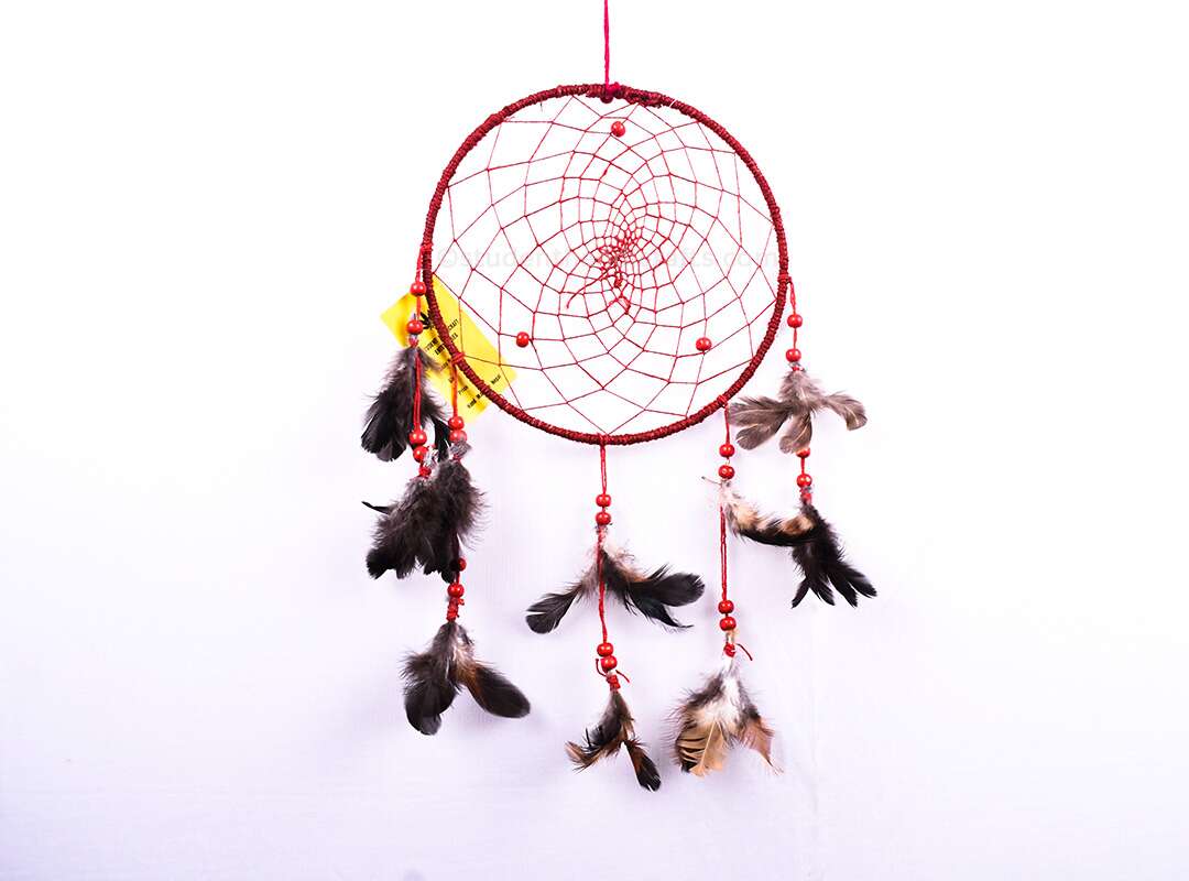 10 Inch Red Dream catchers