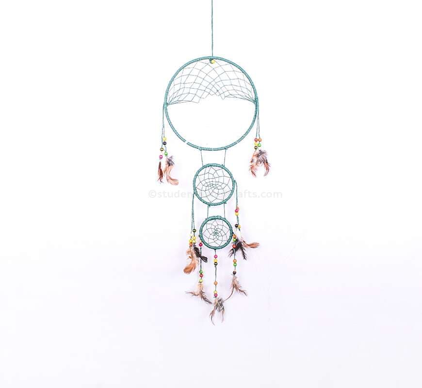 Green Tree Dream Catcher