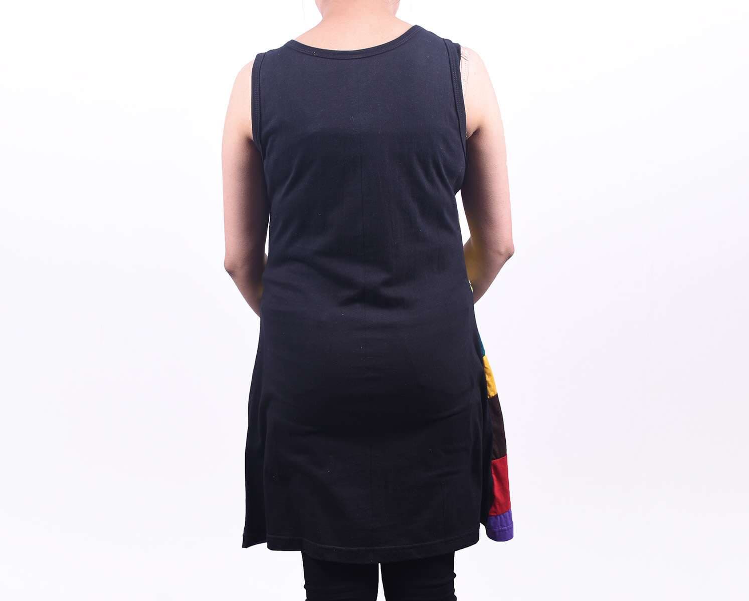 Black Design Cotton Dress