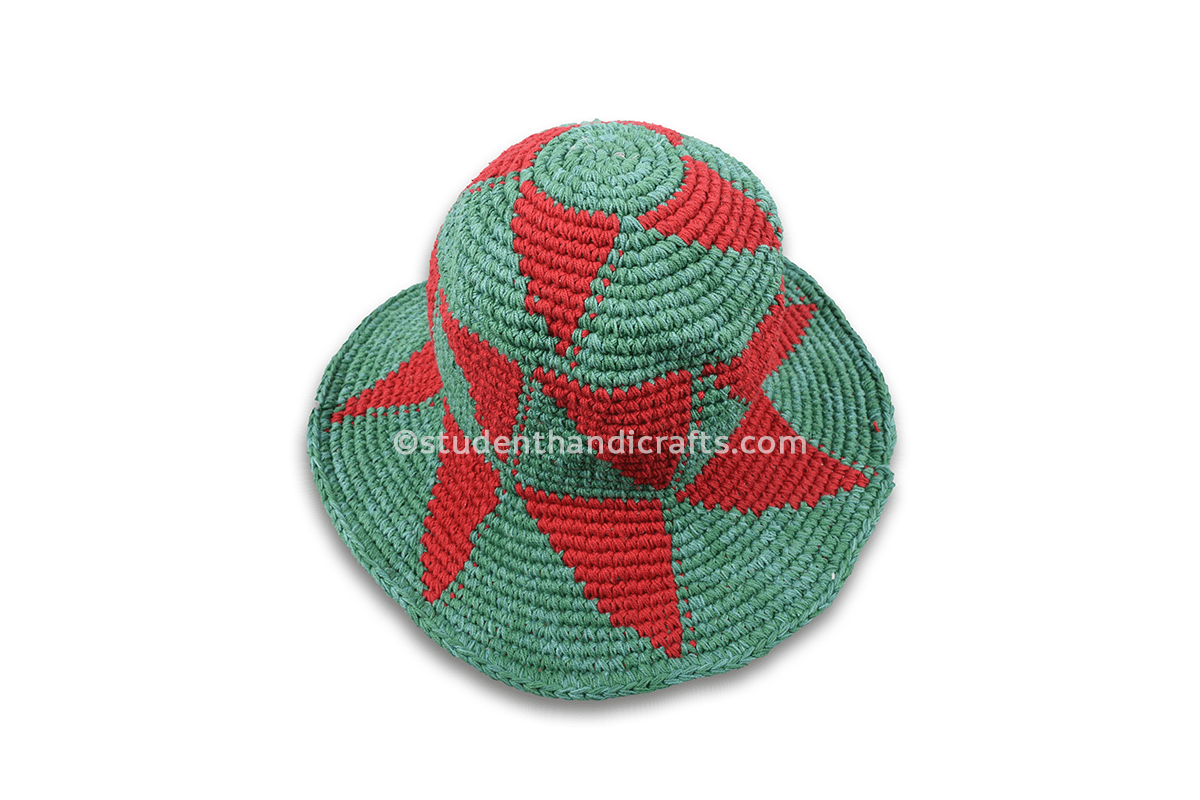 Cotton Knitted Star Hat