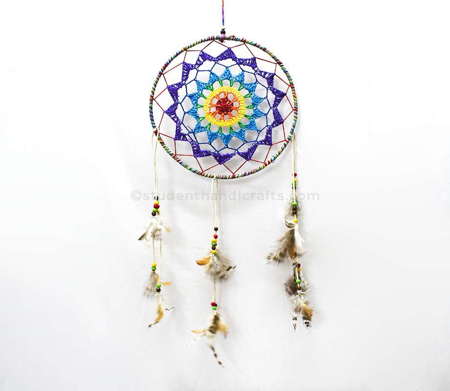 Rainbow Sun Dream Catcher