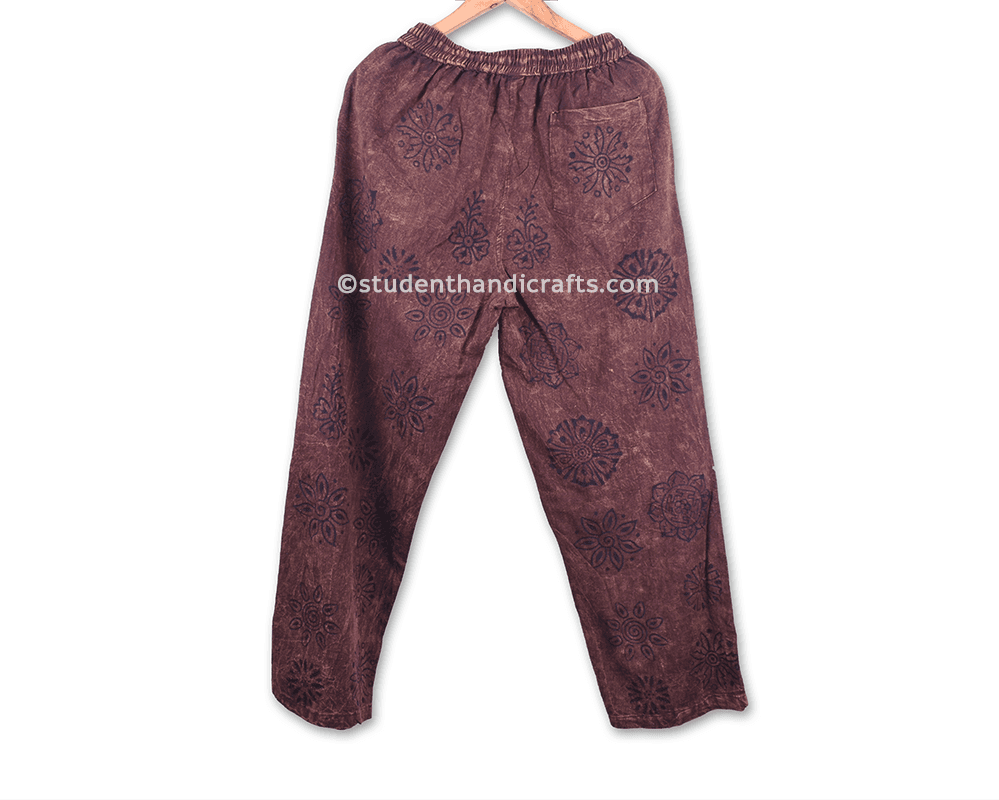Brown Cotton Trousers - 2