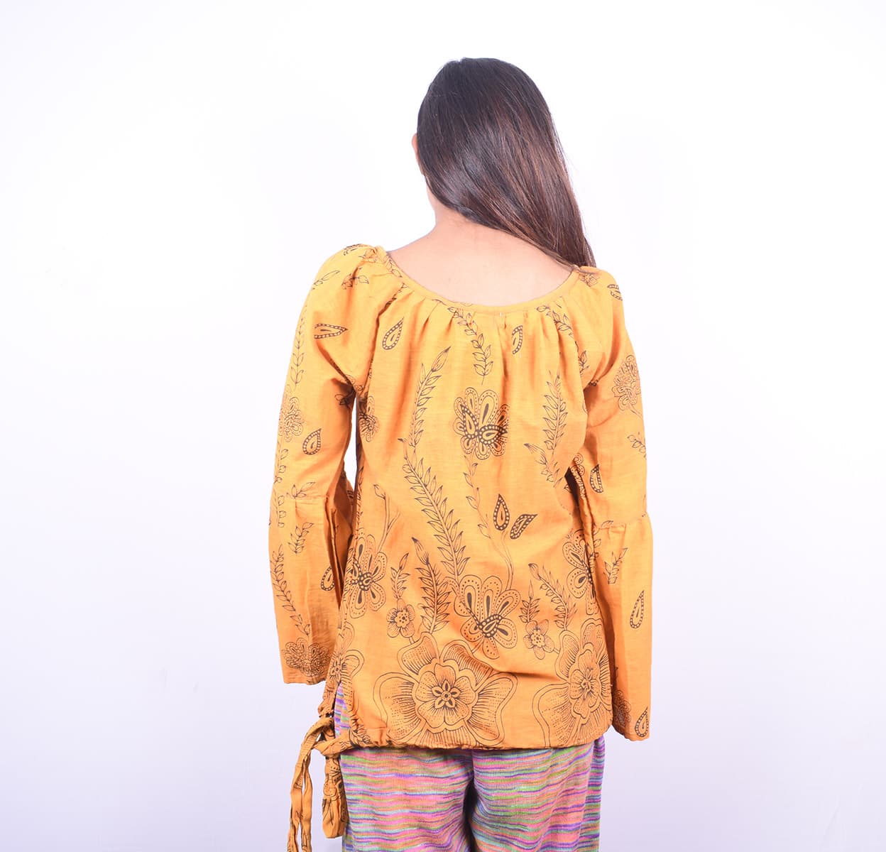 Yellow Cotton Dress - 2