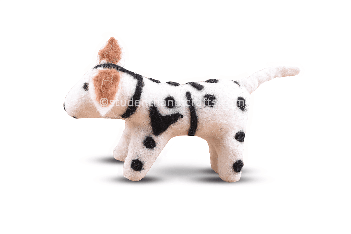 Felt Cute Dog Doll - 4