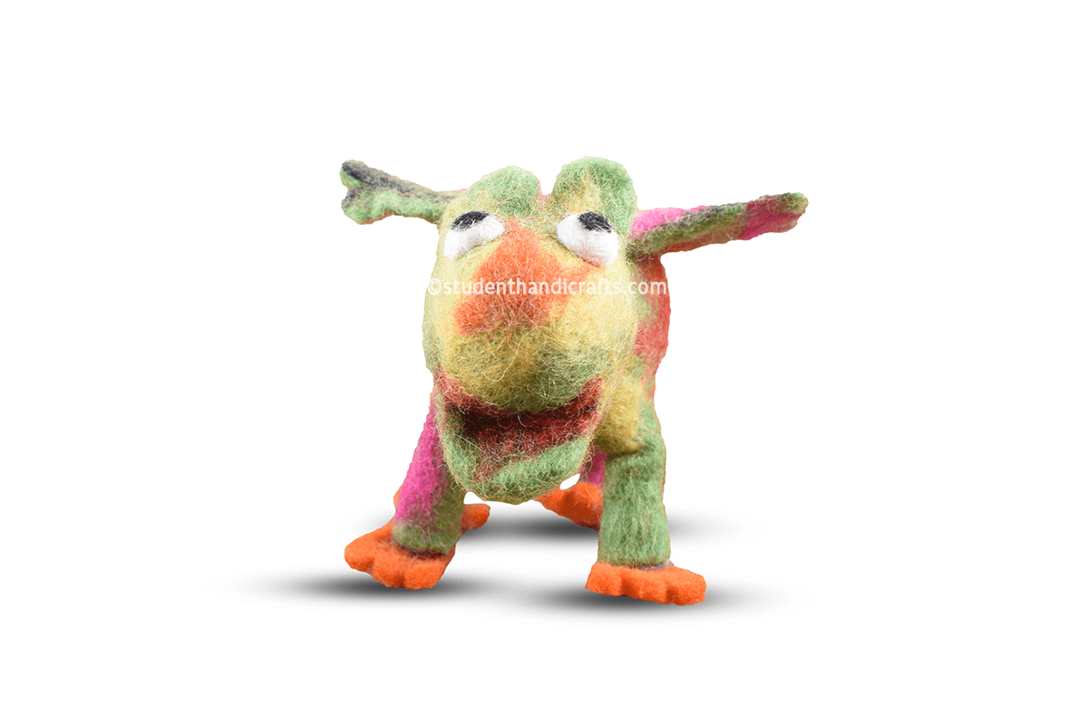 Felt  Dragon Doll - 3