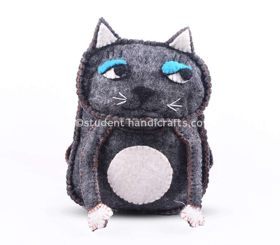 Felt Cat Backpack