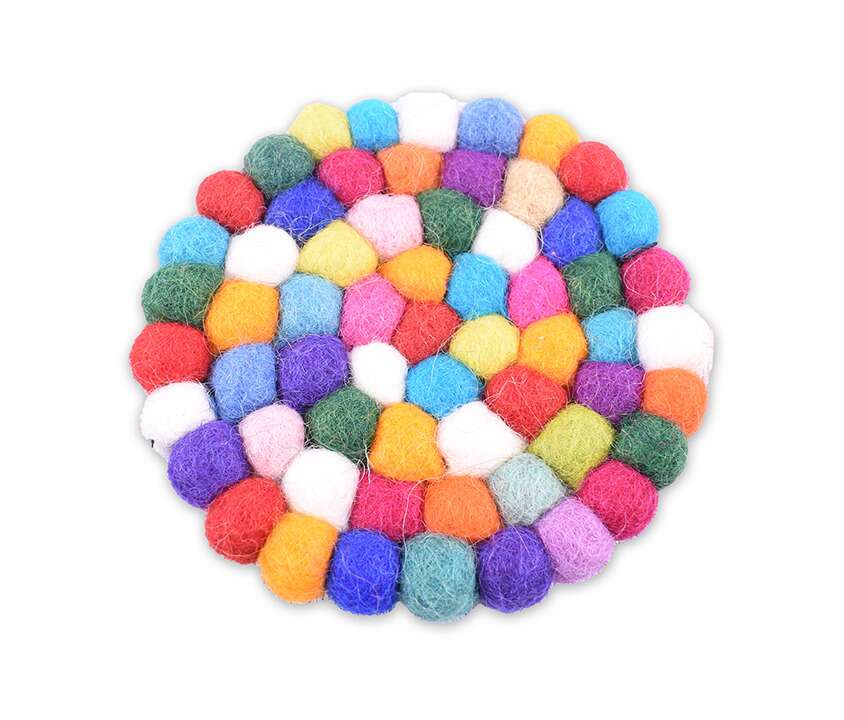 Felt Multicolor Hot Pad