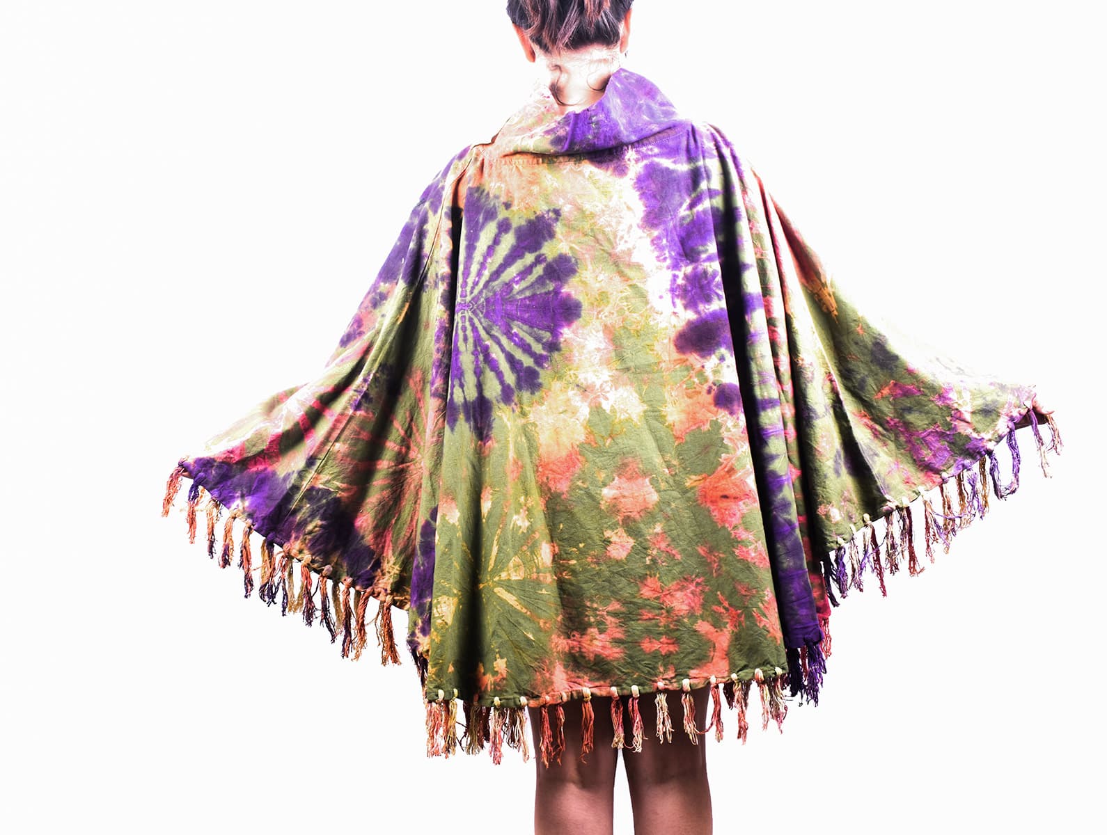 Handmade Woolen Pancho - 3