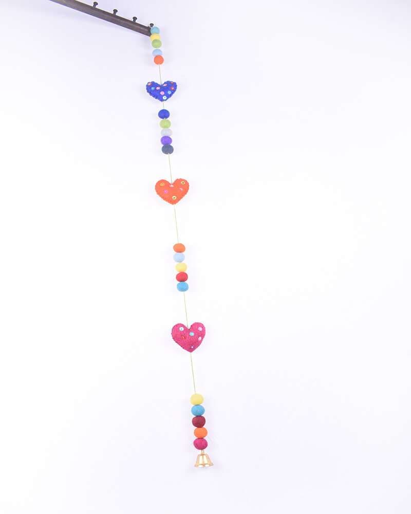 Felt Love Sign Garland Hanging