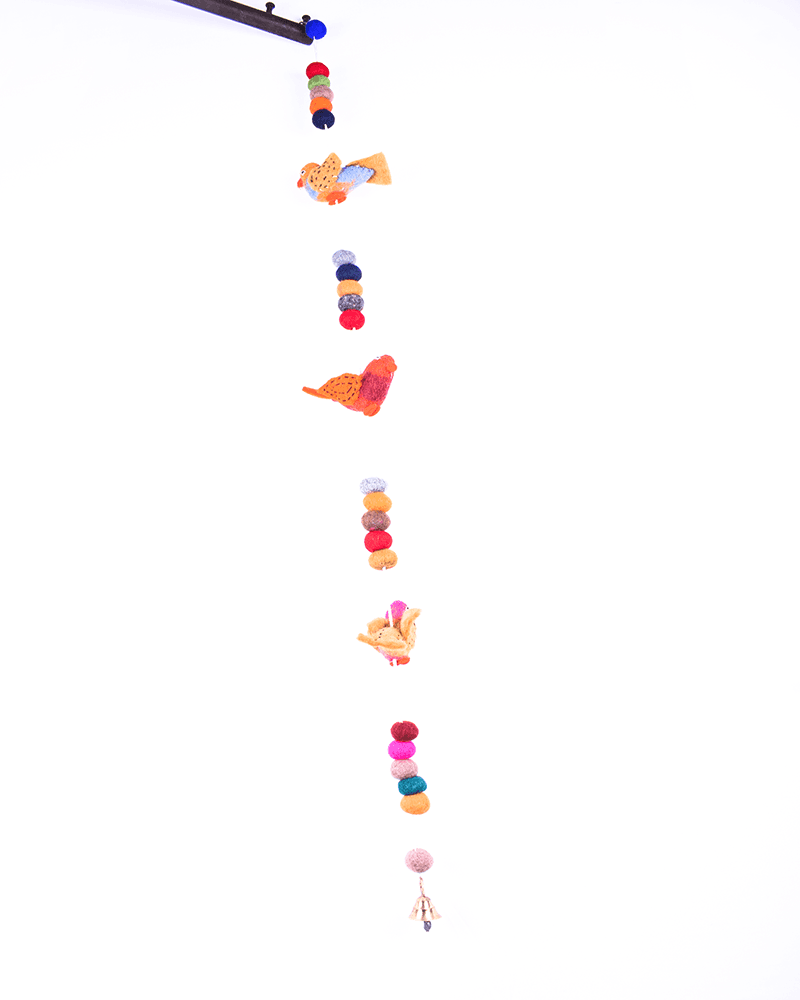 Felt Bird Garland Hanging