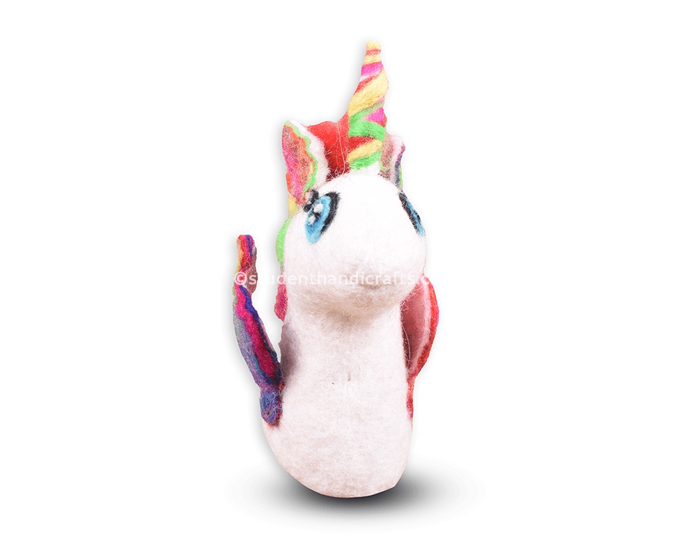 Felt Unicorn Cute Doll - 2
