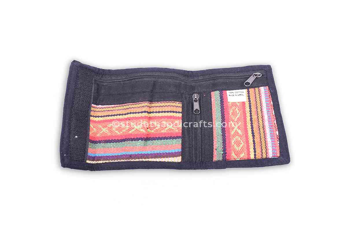 Cotton Handmade Wallet - 3