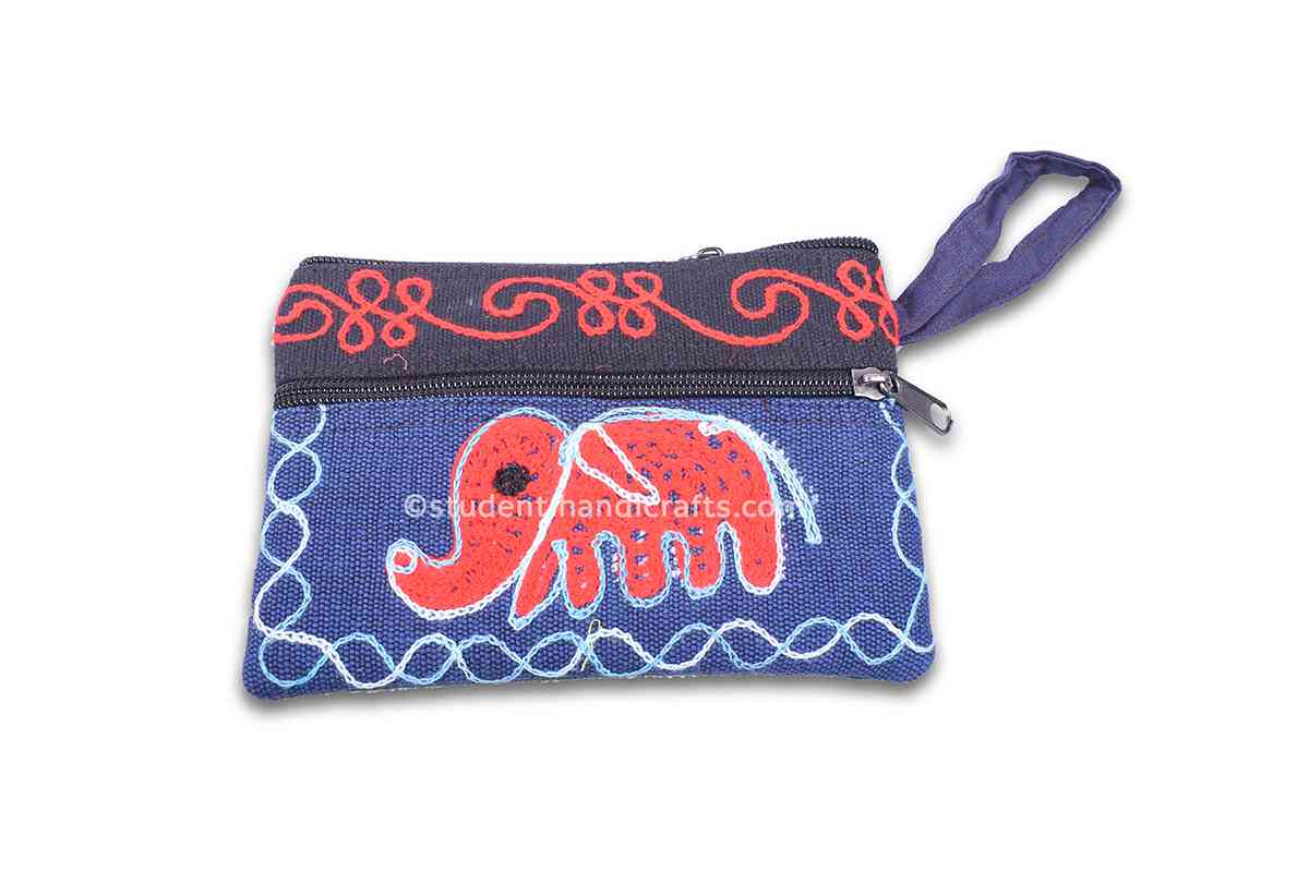 Elephant Printed Purse