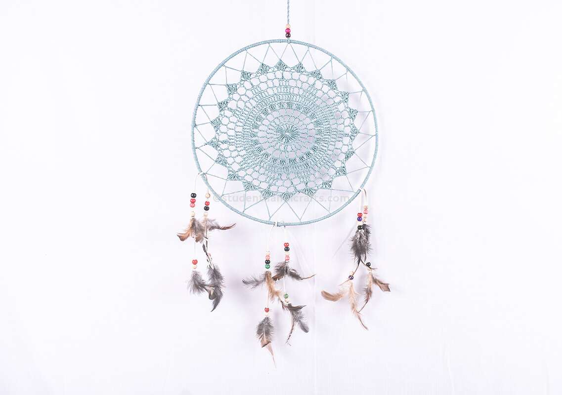 Largest Blue Sun Dream Catcher