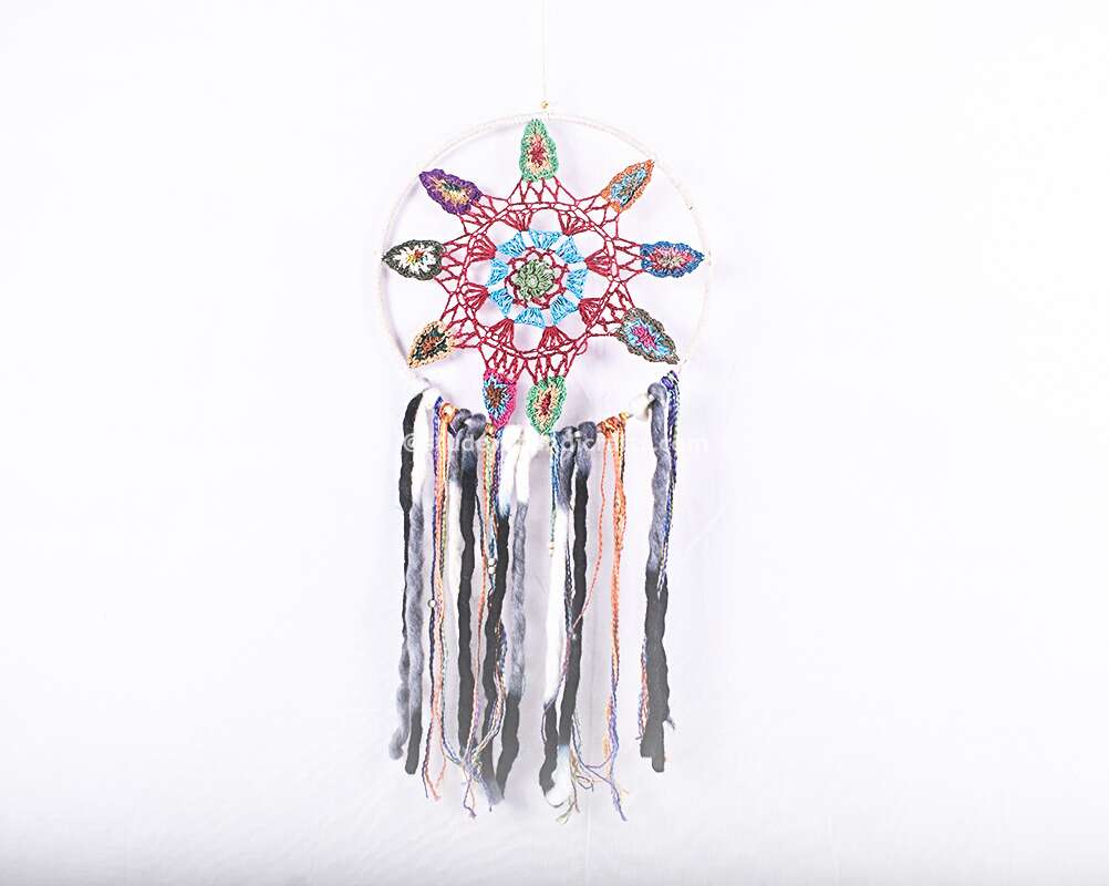 Crochet Chakka Dream Catcher
