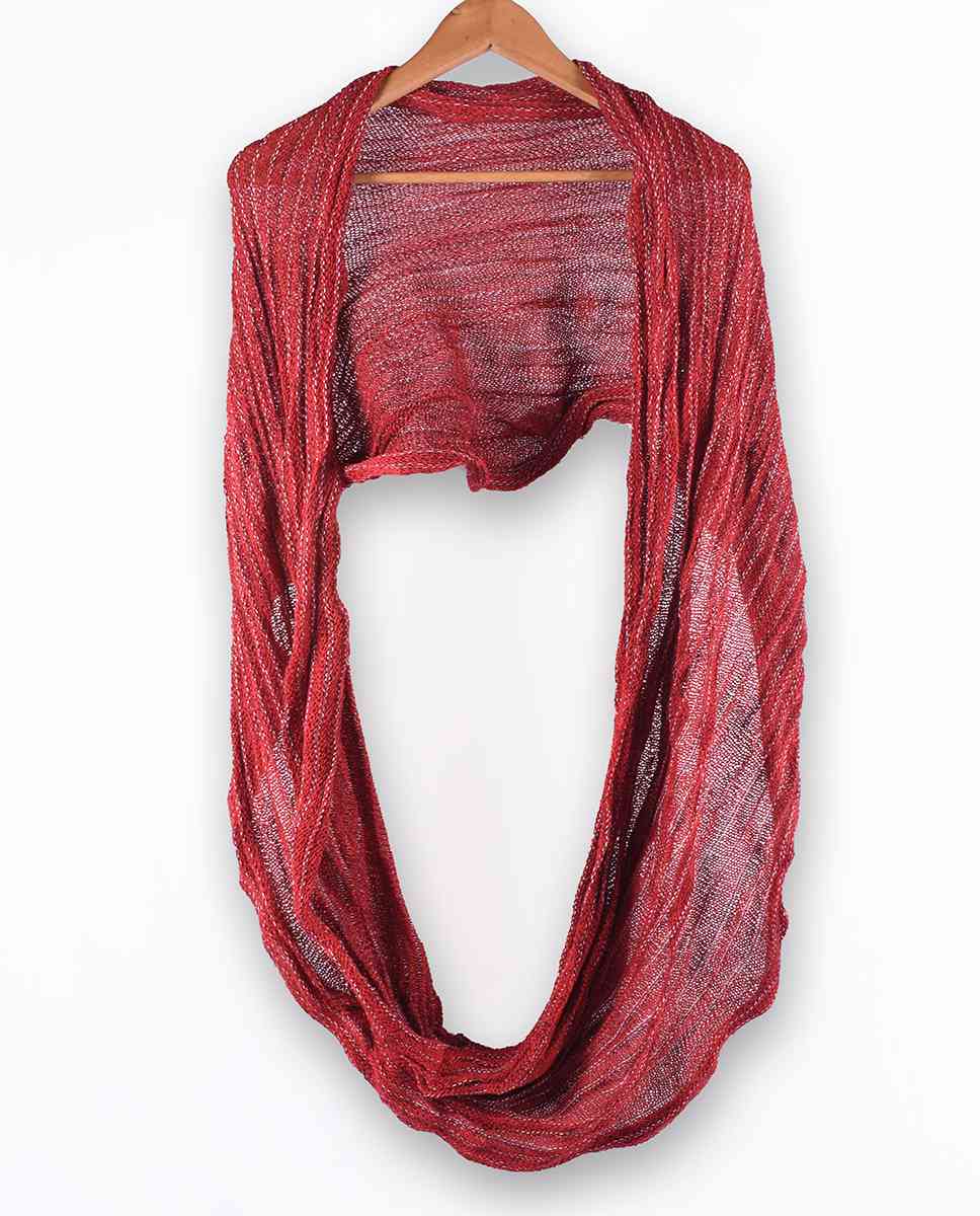 Cotton infinity scarf