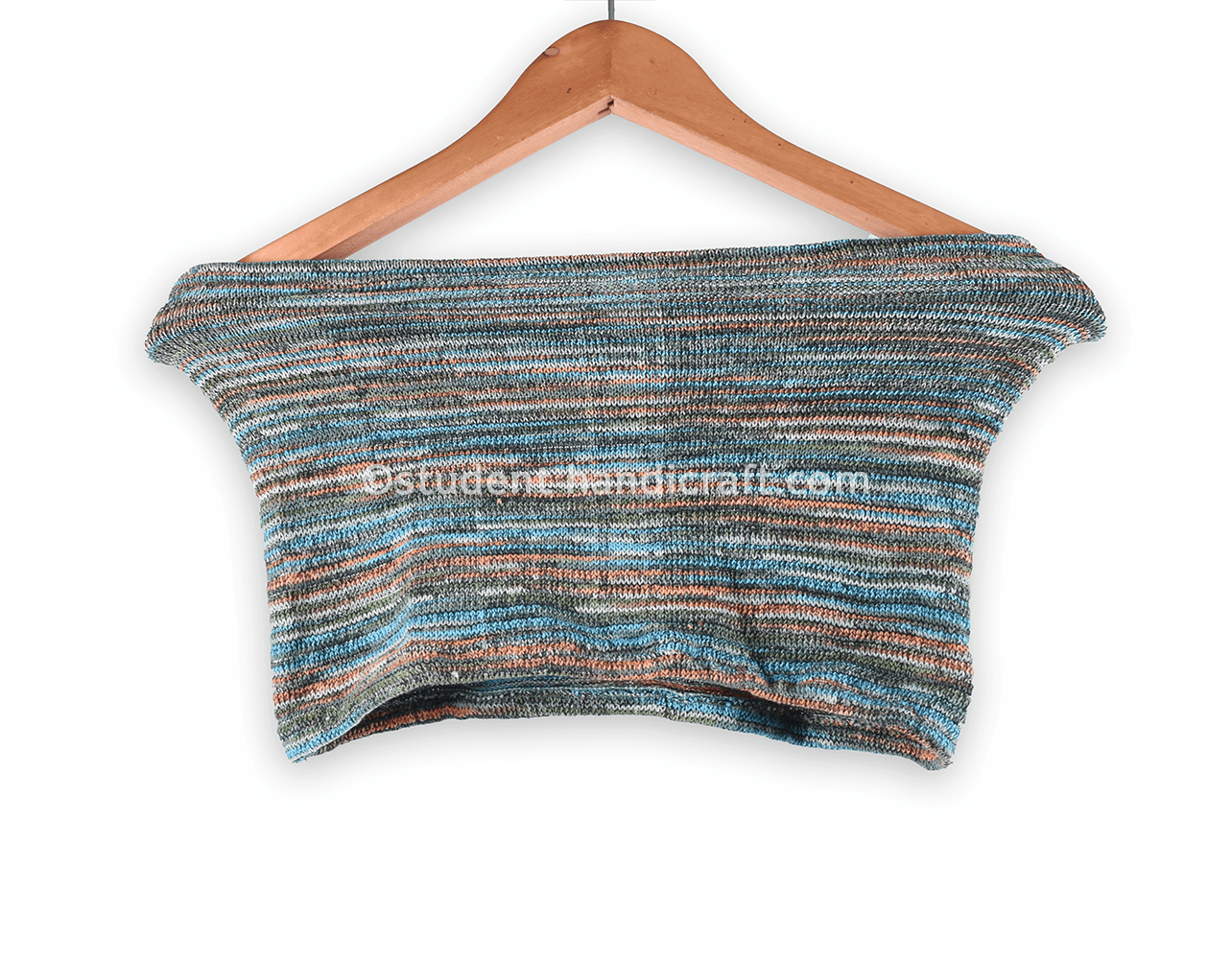 Cotton tie die bra tube