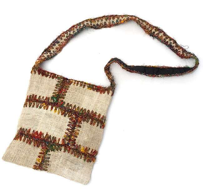 Silk designed Hemp Bag