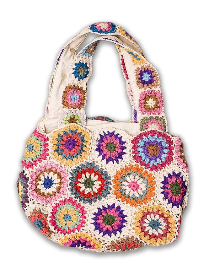 Crushed Flower Lady Bag