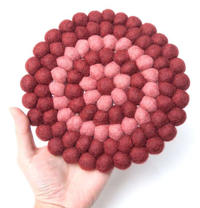 Felt Circular Ring Hot Pad