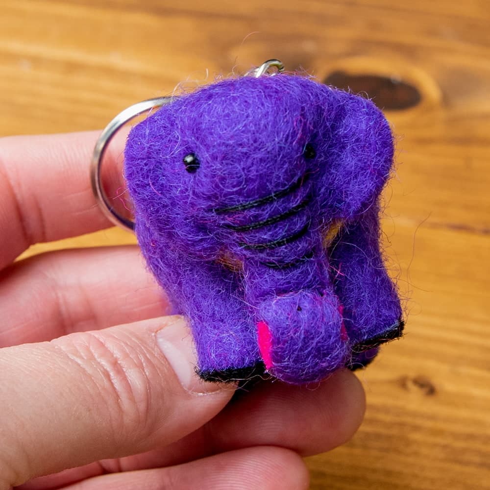 Felted Key Ring - 4
