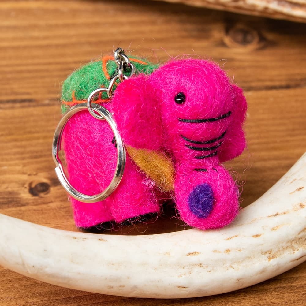 Felted Key Ring - 2