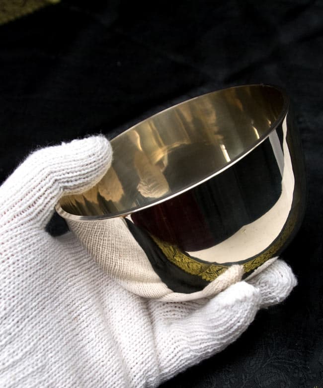 High quality simple singing bowl 11.7cm - 2