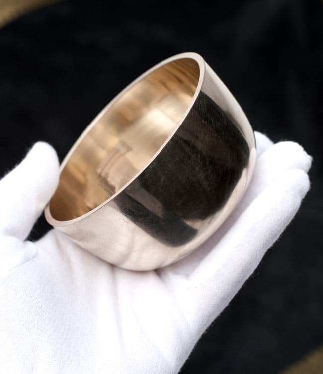 High sound quality simple singing bowl 9.8cm - 2