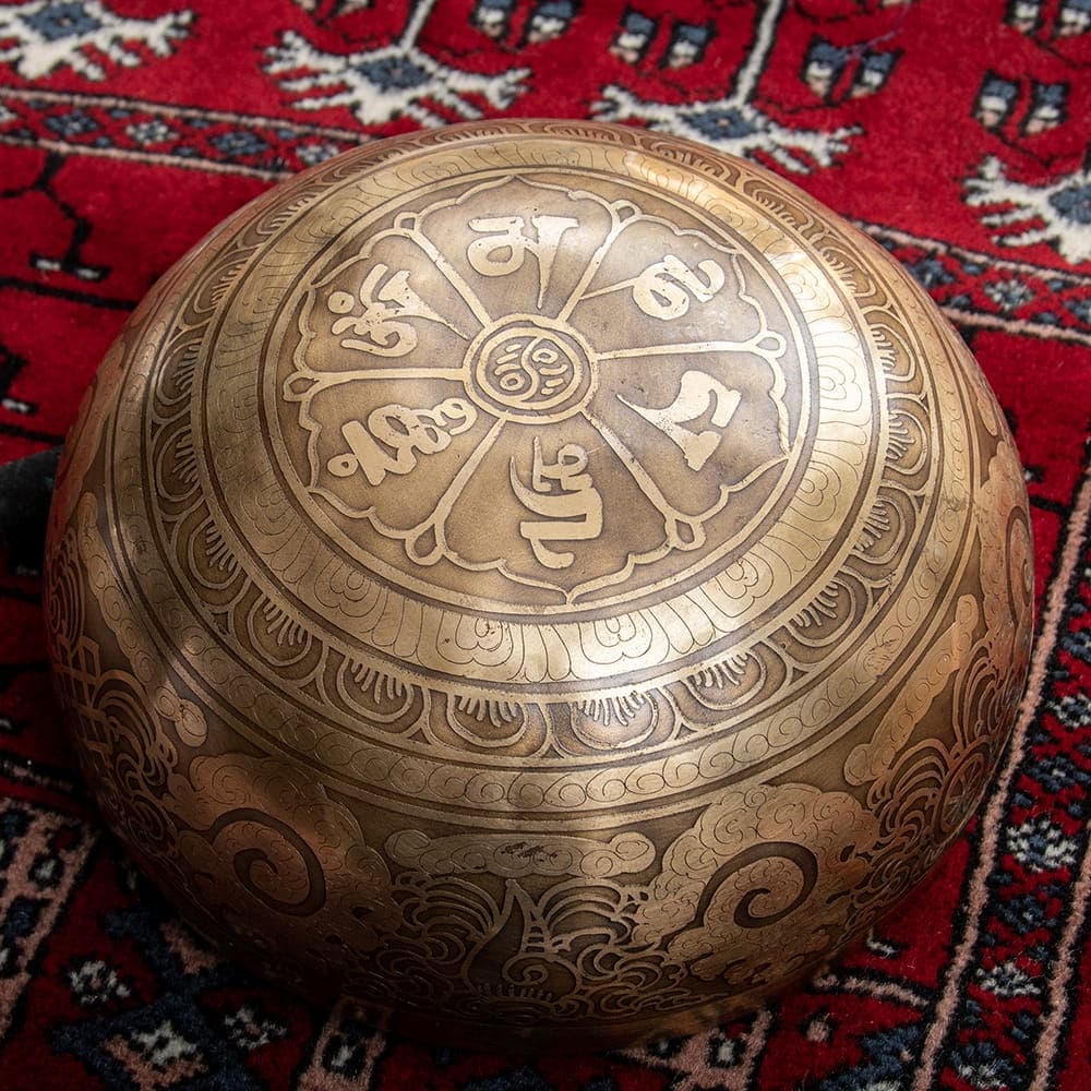 Tibetan antique singing bowl - 3