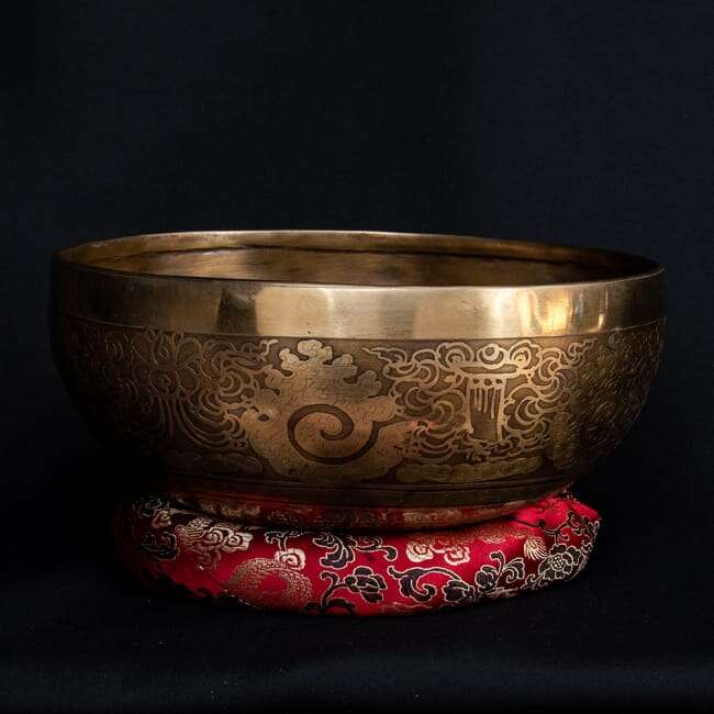 Tibetan antique singing bowl