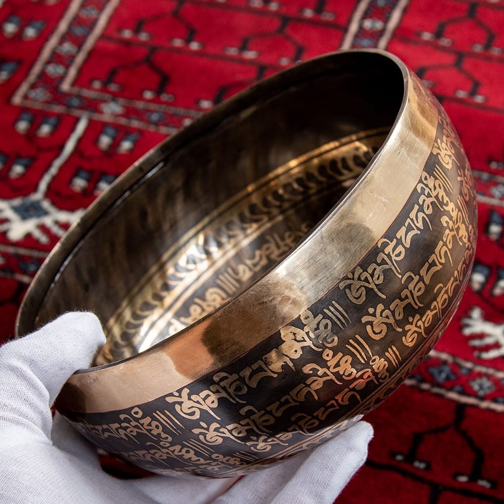 Tibetan antique singing bowl - 2