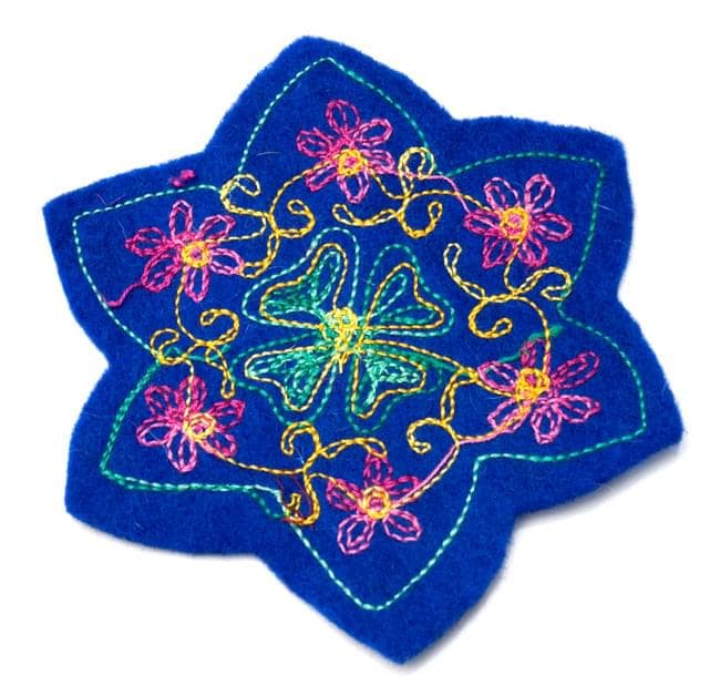 Nepalese Felted Coaster - 3