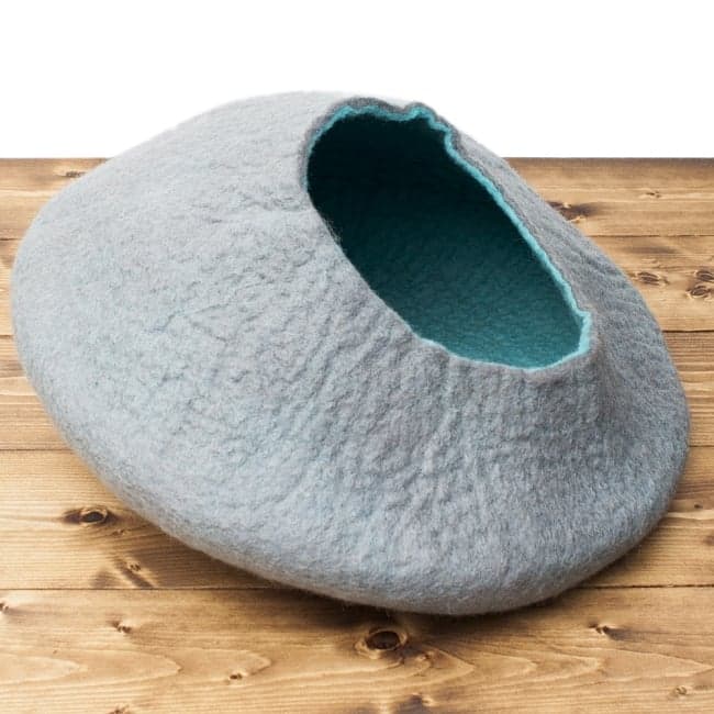 Ash Color Felted Cave - 2