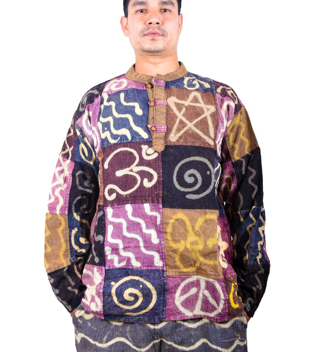 Block Printed Kurtha