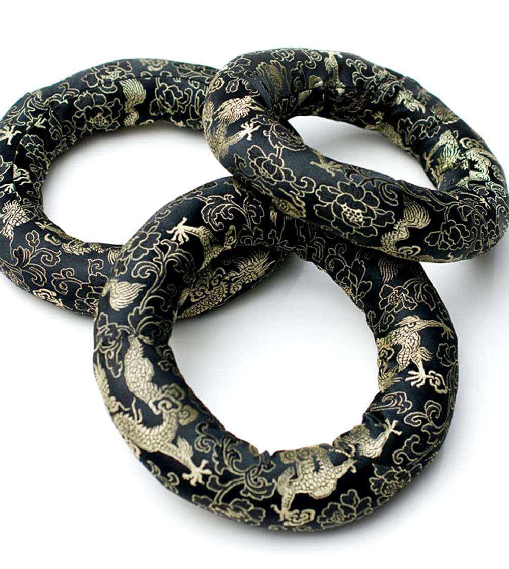 Black Ring For Singing Bowl