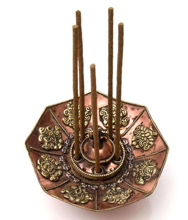 Lotus-Shaped Incense Stand - 2
