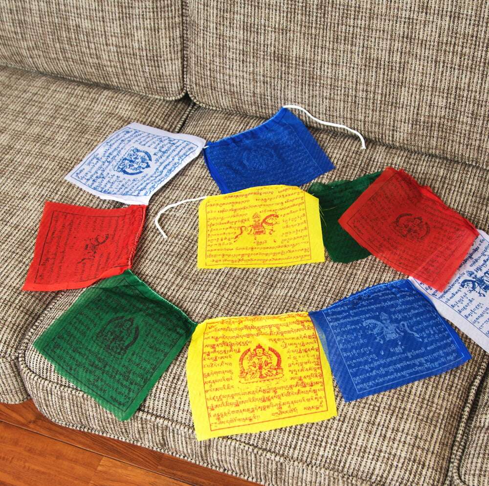 Asian Flag Garland - 2