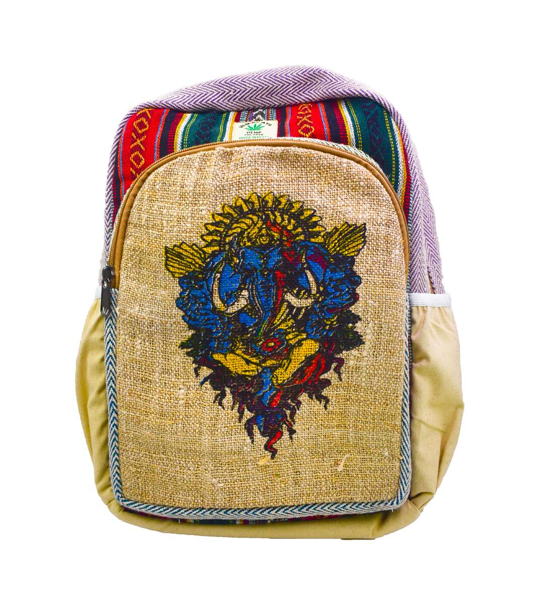 Printed Handmade Hemp Bag