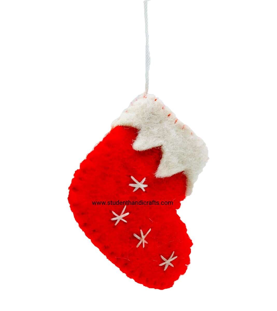 Red Design Christmas Shoes