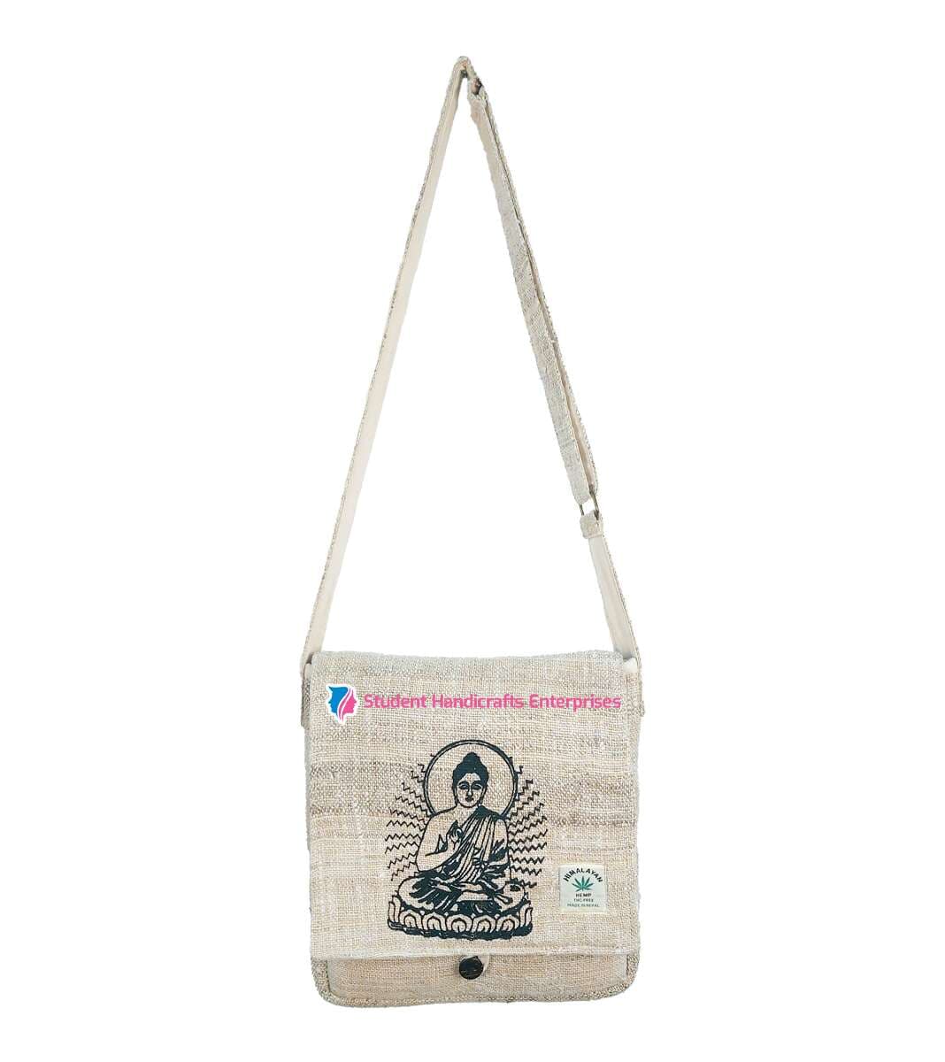 Buddha Printed Shoulder Bag