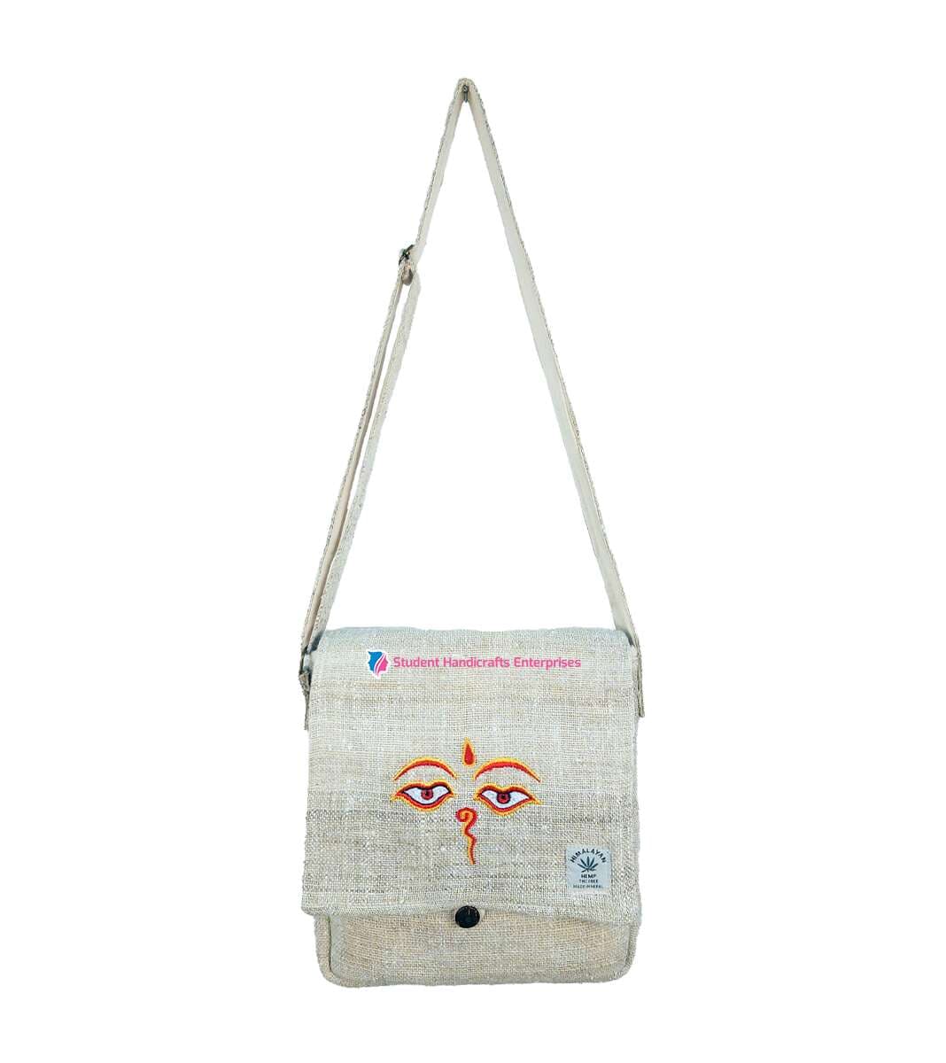 Buddha Eyes Printed Bag