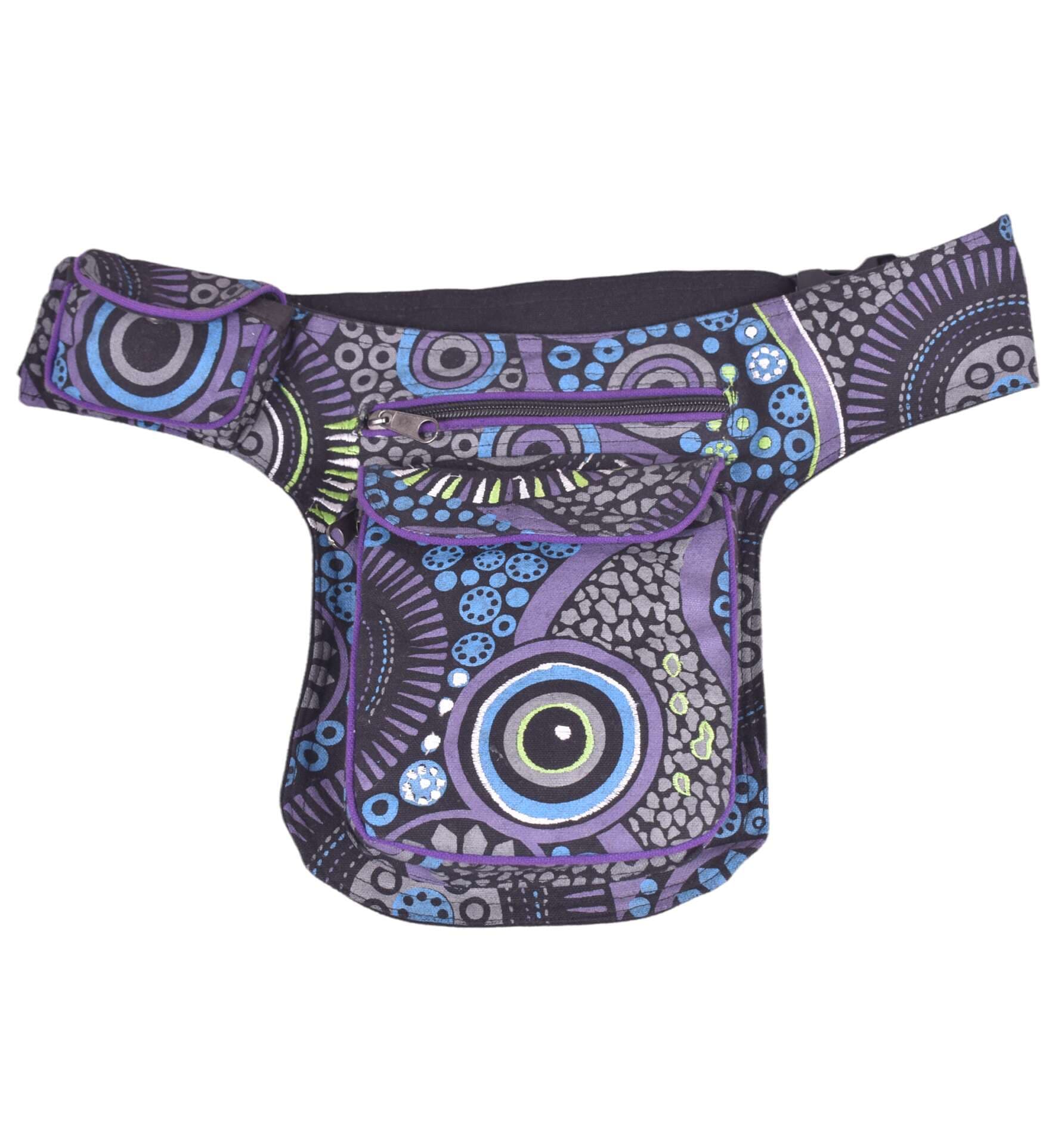 Cotton Money Belt Bag